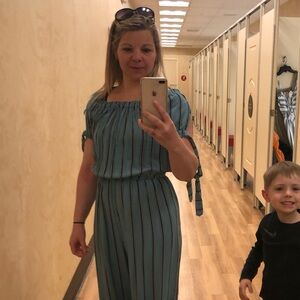 One piece pants size small